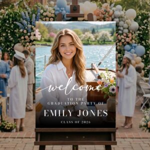 Welcome - Graduation Portrait Sign