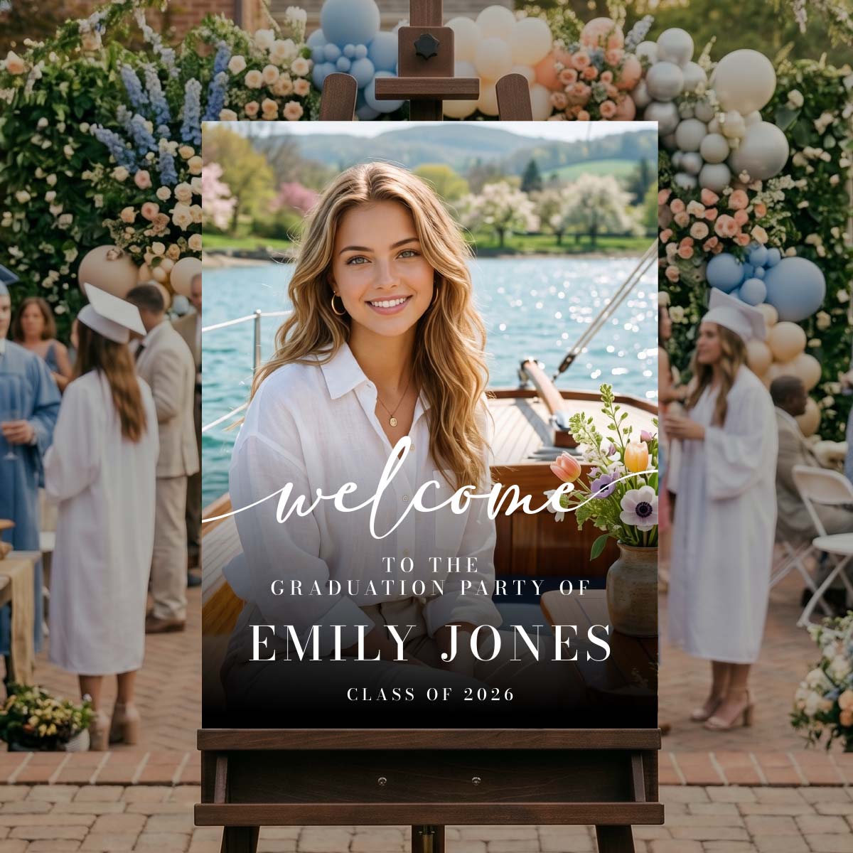 Welcome - Graduation Portrait Sign